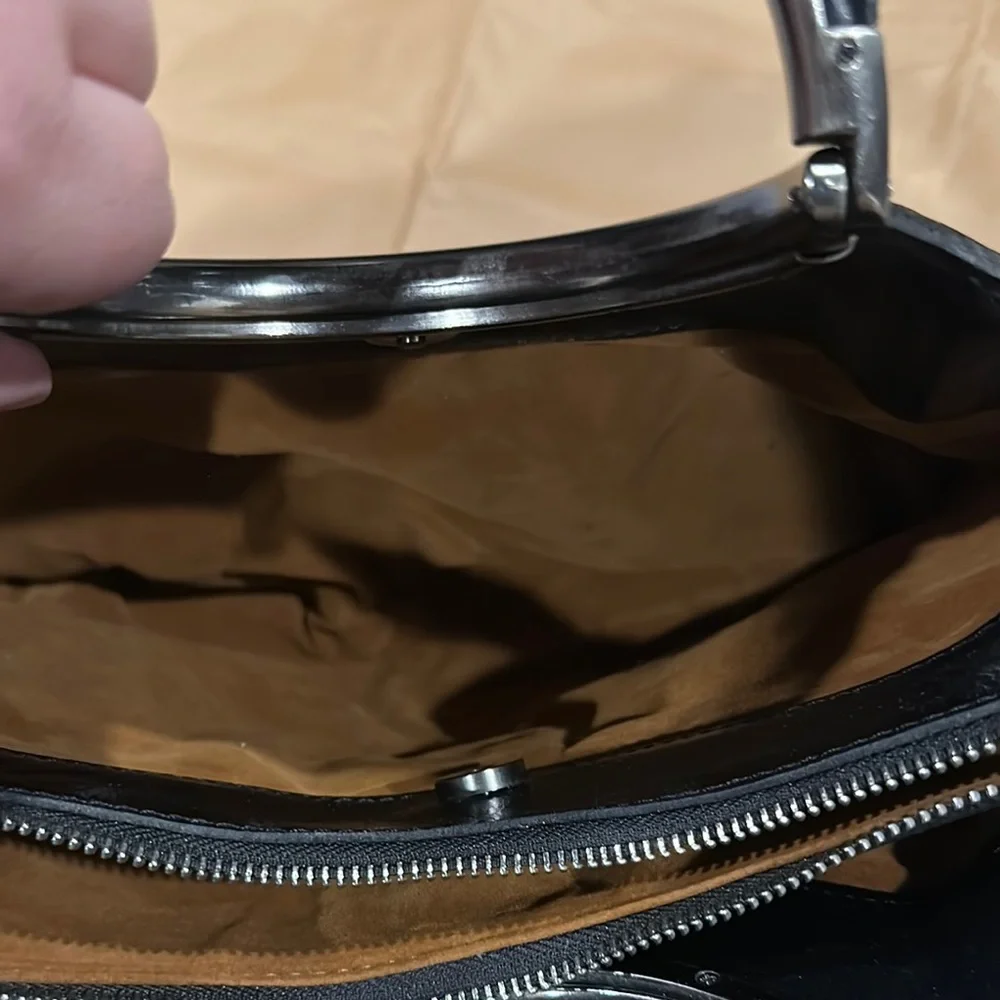 Patricia Nash Floral Bag - Green and Orange - Picture 6 of 10